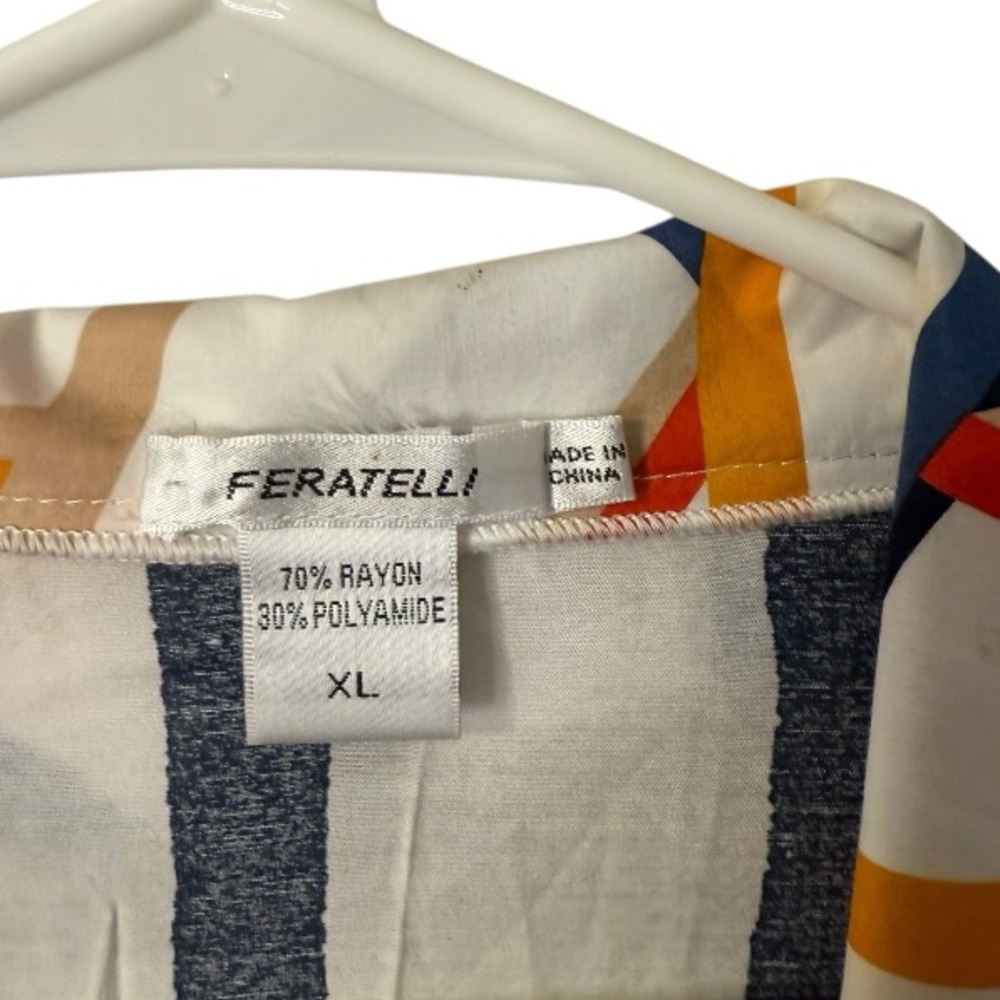 Feratelli Duster - Blue Multi Abstract - Picture 4 of 6